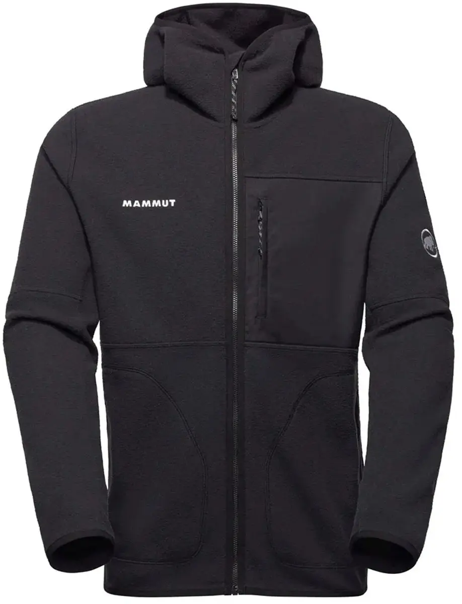 Mammut Tamaro Fleece Met Volledige Rits Zwart M Man