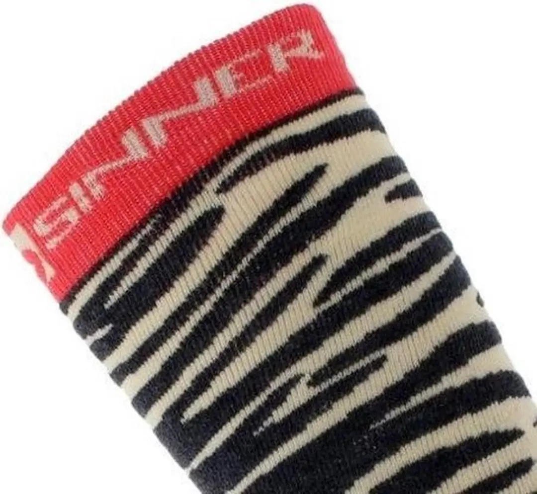 SINNER Ladies Skisokken Animal Double Pack - Roze - 36-38