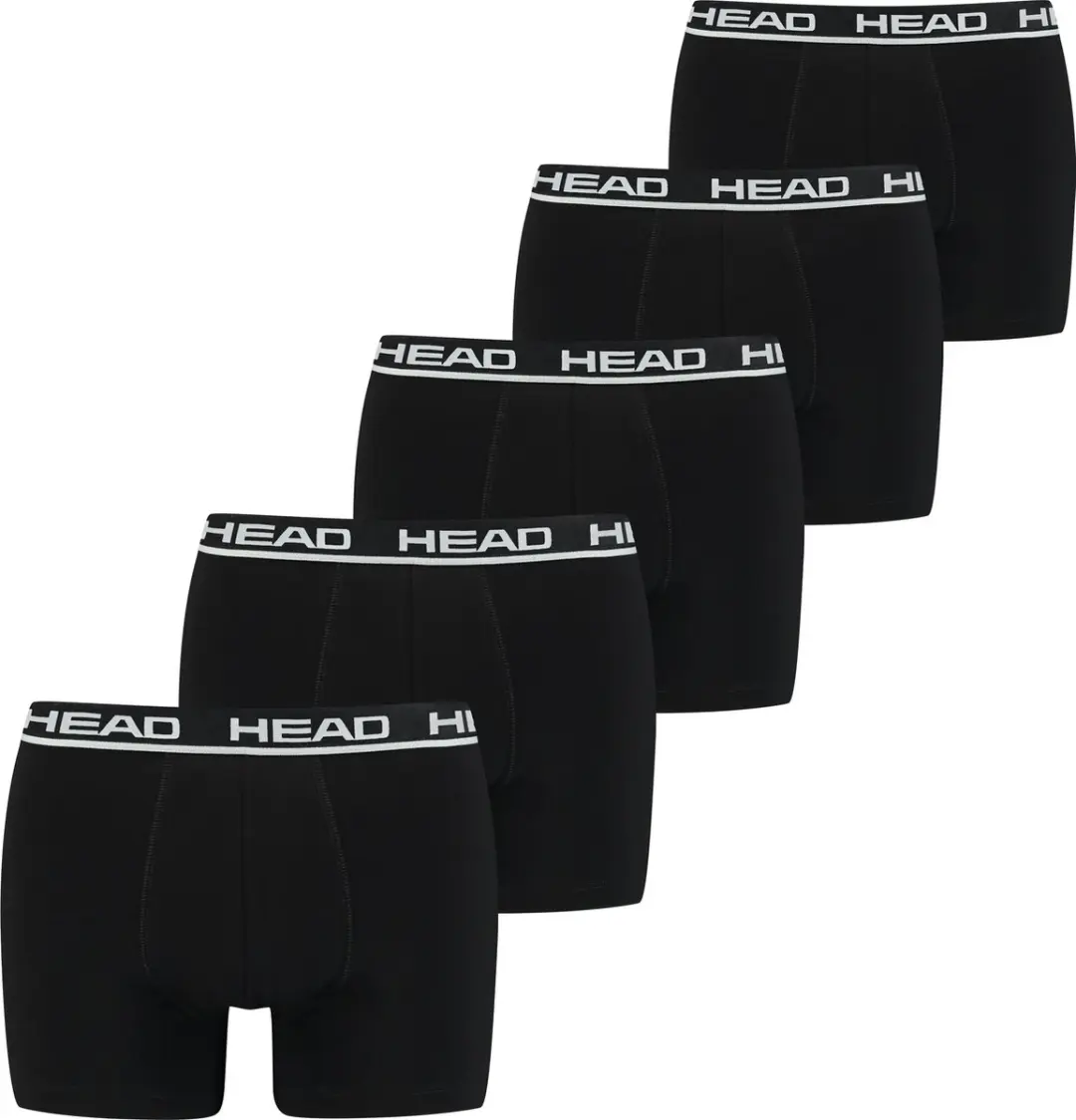 Head boxershorts black 5-Pack-XXL