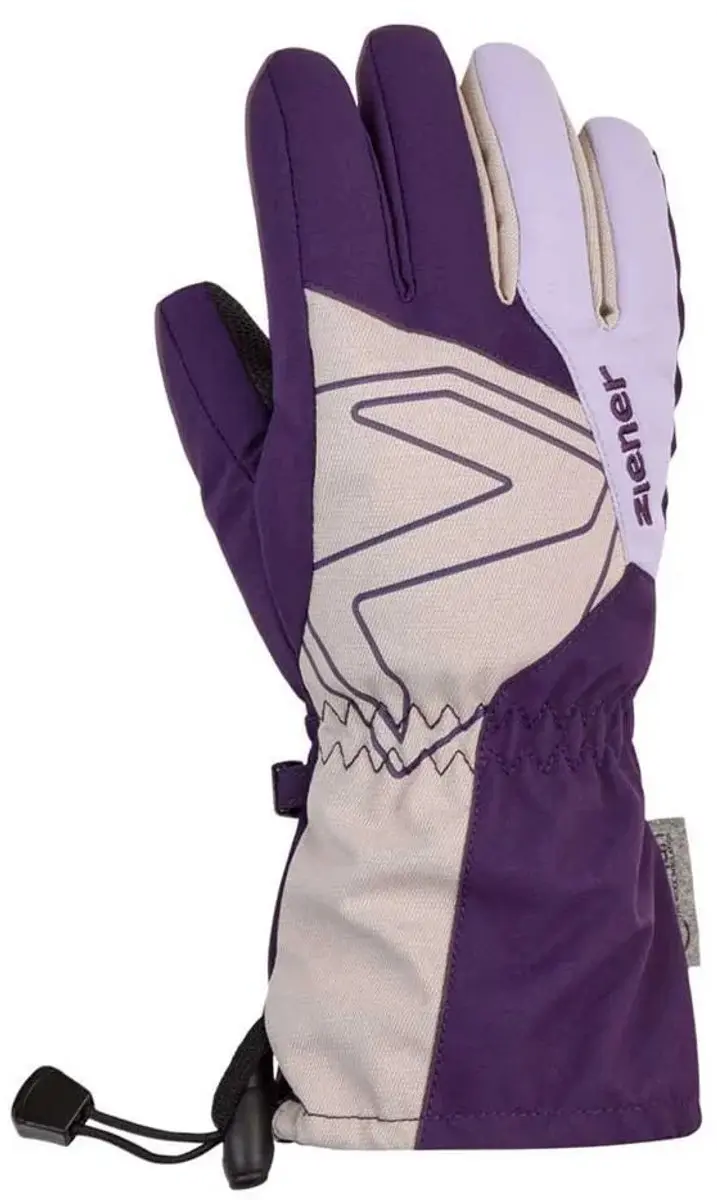 Ziener Laval As Handschoenen Paars 9 Years Meisje