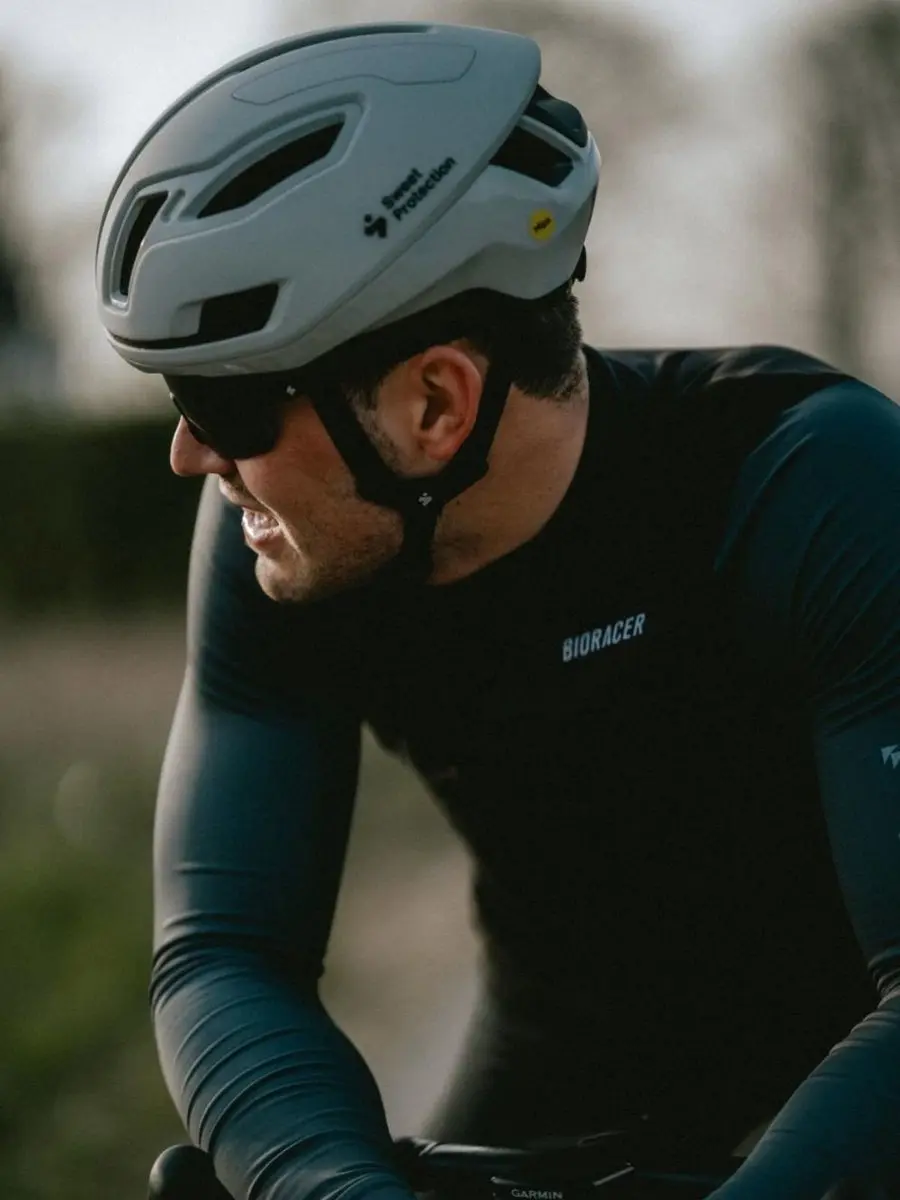 Bioracer Tempest Light Wielervest - Zwart/Anthraciet - Winddicht - XXL