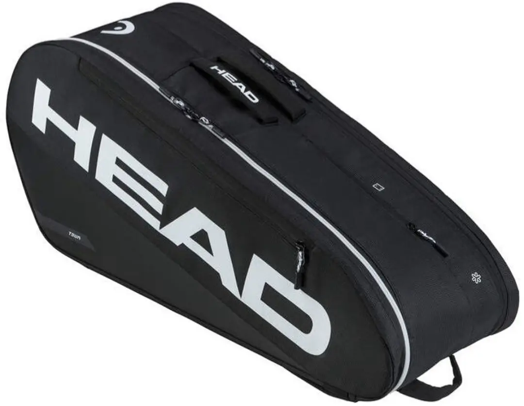Head Tennistas Tour 6R M Tennistas - 6 Stuks - Zwart