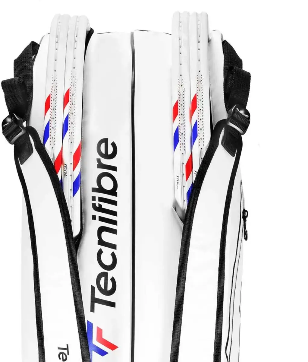 Tecnifibre Tour Endurance 6R Tennistas - 6 Stuks - Wit/Zwart/Blauw/Rood - afbeelding 6 van 6