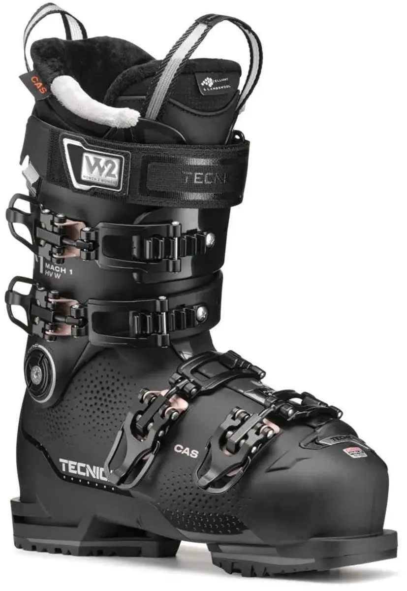 Tecnica Mach1 Hv 105 W Gw Alpineskischoenen Voor Dames Zwart 24.5 Vrouw