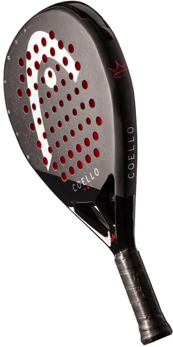 Head Coello Pro 2025 Padelracket - Zwart/Rood - afbeelding 6 van 6