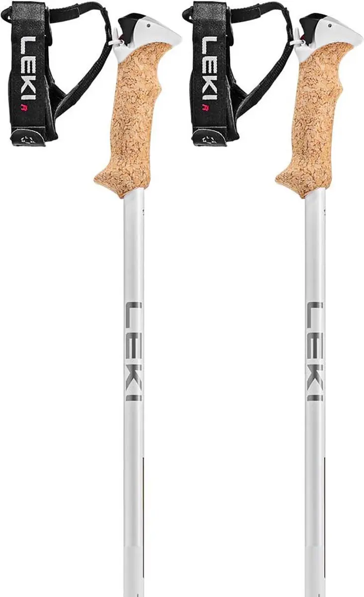 Leki Stella S Skistok white-silver-whitegold 1050