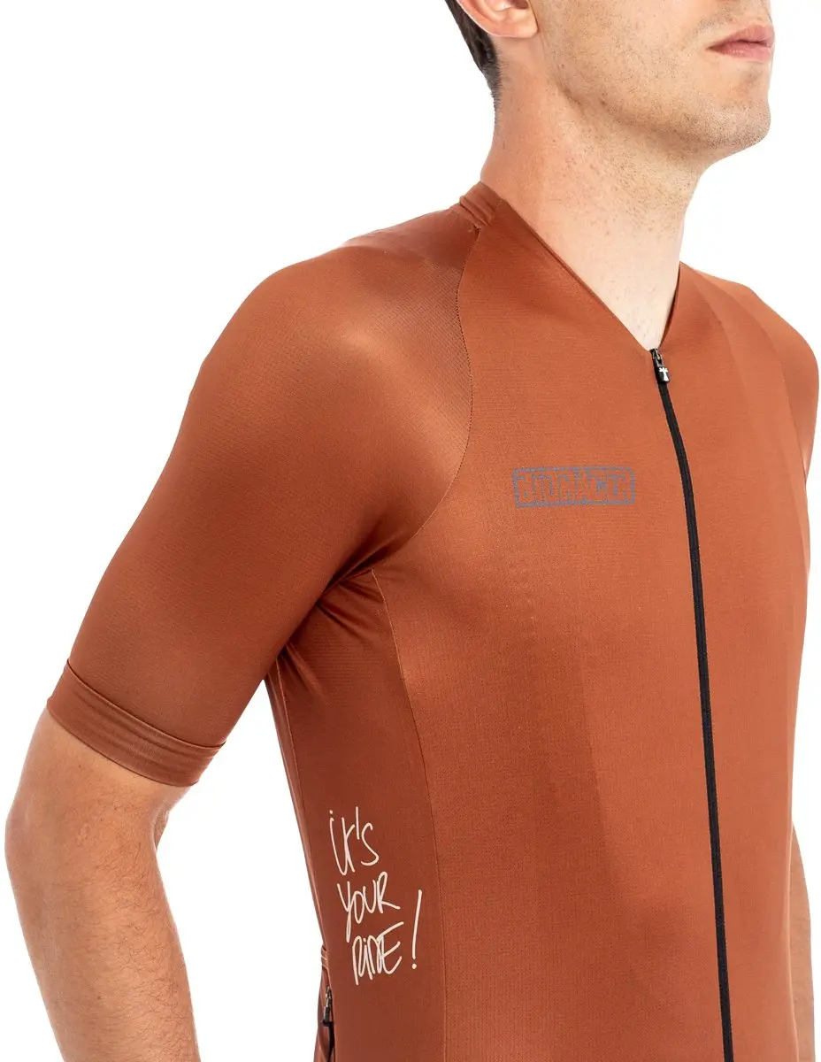 Bioracer Metalix Icon Fietsshirt Heren - XXL - Oranje