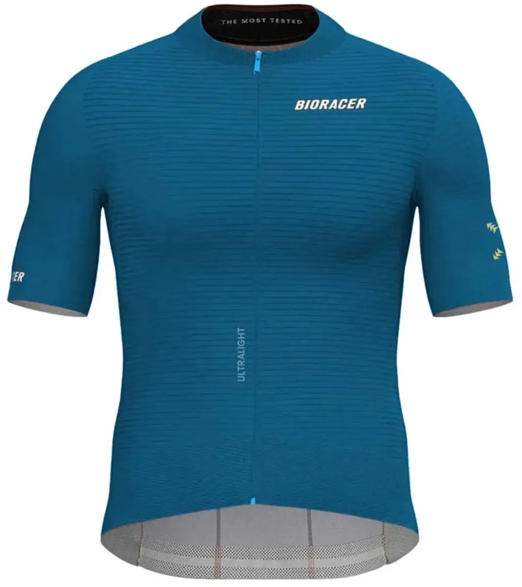 Bioracer Epic Ultralight Elevate Korte Mouw Wielertrui Blauw L Man
