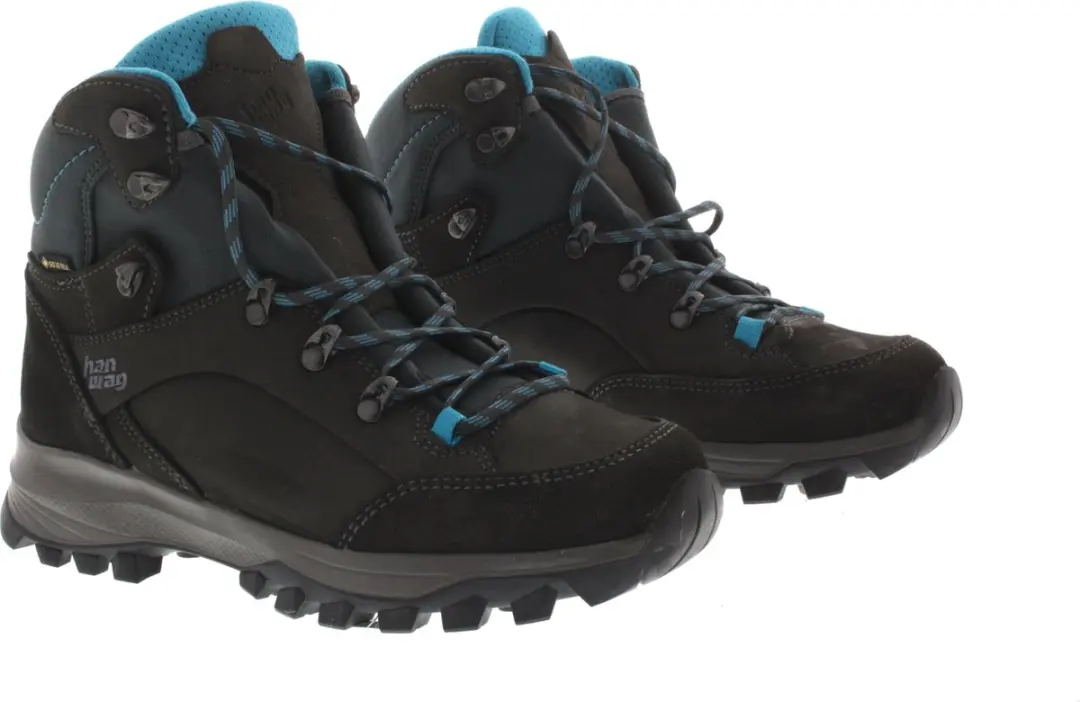 Hanwag Banks Lady GTX Wandelschoenen 37.5 - Asphalt/Ocean