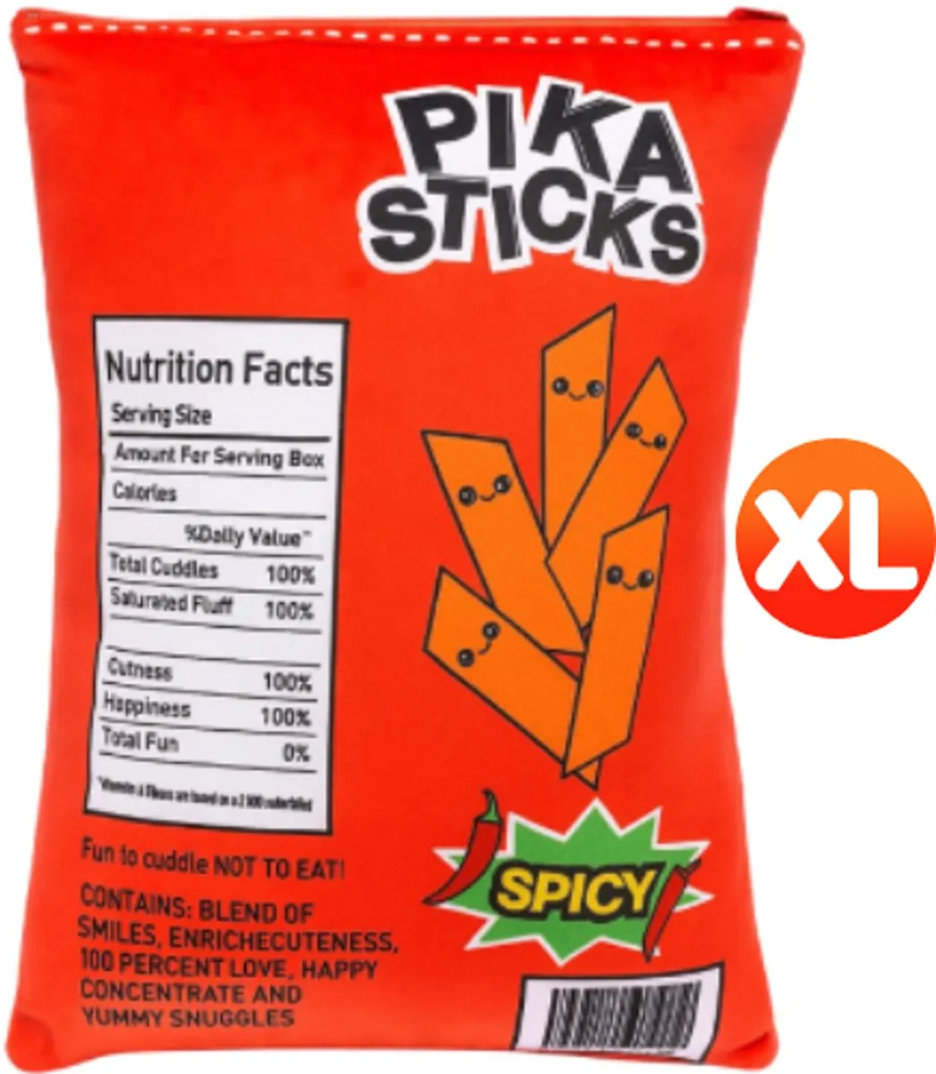 Topknuffels Spicy Peper Sticks Pluche Knuffel XL 50cm