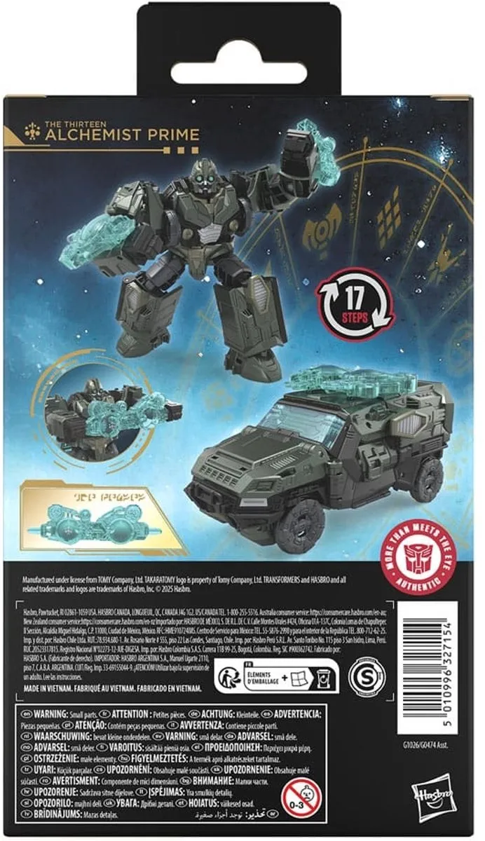 Hasbro Transformers Age of the Primes Deluxe Class Action Figure The Thirteen Alchemist Prime 14 cm Action Figuur