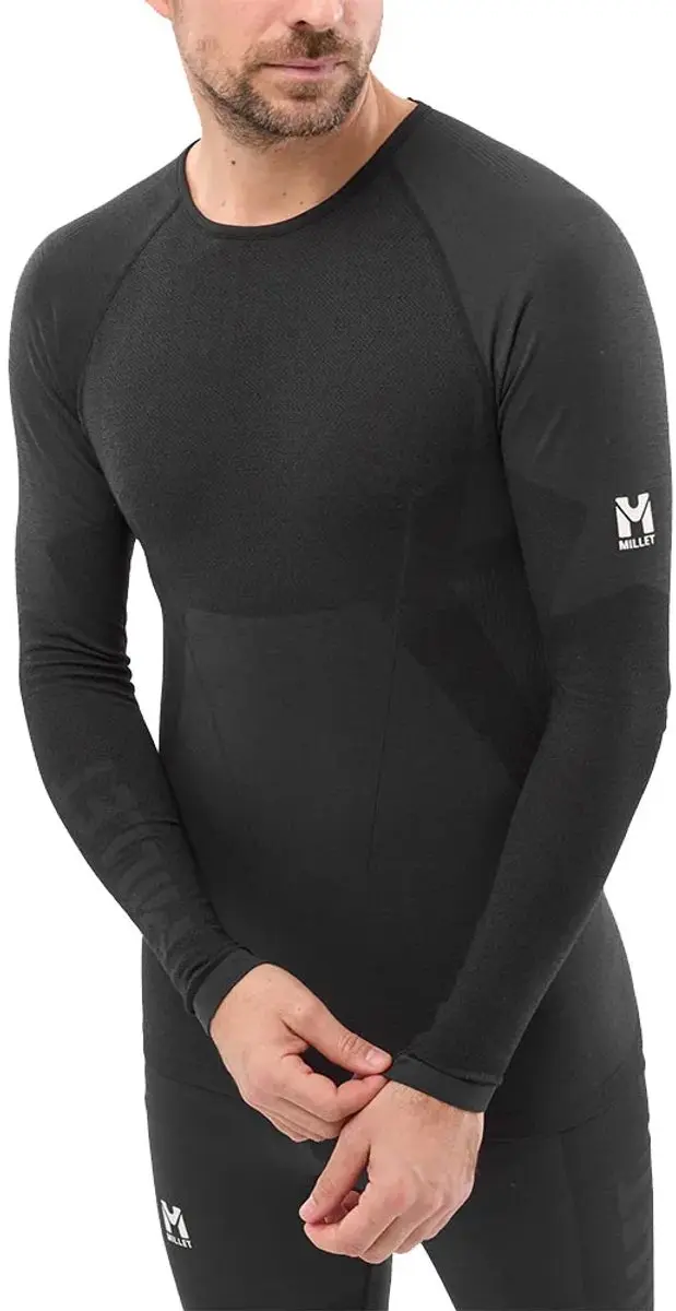 Millet Carline Soft Lange Mouwen Basislaag Zwart L-XL Man