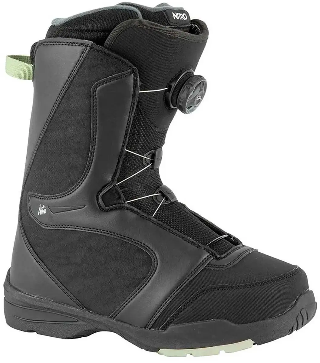 Nitro Flora Boa Snowboardlaarzen Voor Dames Zwart 26.0 Vrouw
