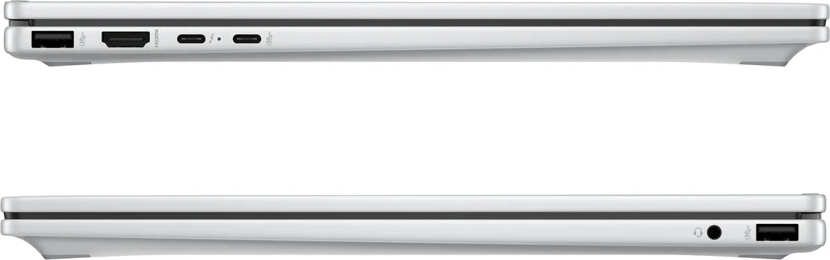 HP OmniBook X FlipNGAI 16-as0640nd 2-in-1 - 16" Touchscreen 2K - 16GB/512GB - Zilver - afbeelding 6 van 6