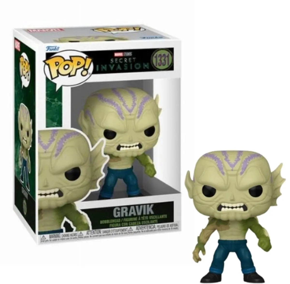 Marvel Funko POP! Gravik Verzamelfiguur 75626 - 9 cm - Multicolours