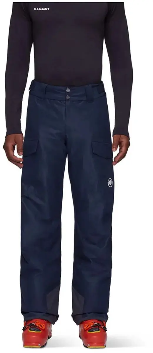 Mammut Fall Line Hardshell Thermo Broek Blauw 46 / Short Man