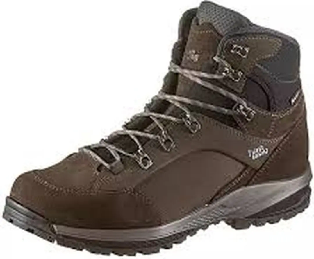 Hanwag Banks Straight Fit GTX Heren Wandelschoenen 47 - Mocca Asphalt