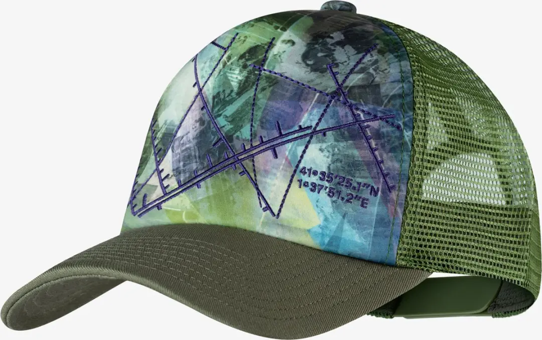 BUFF® Trucker Cap CAMPAST GREEN L/XL