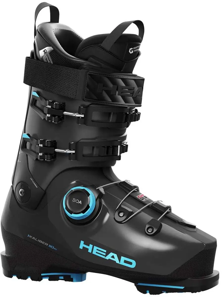 Head Kaliber 110 Mv Gw Boa Alpine Skischoenen Zwart 27.5 Man,Vrouw