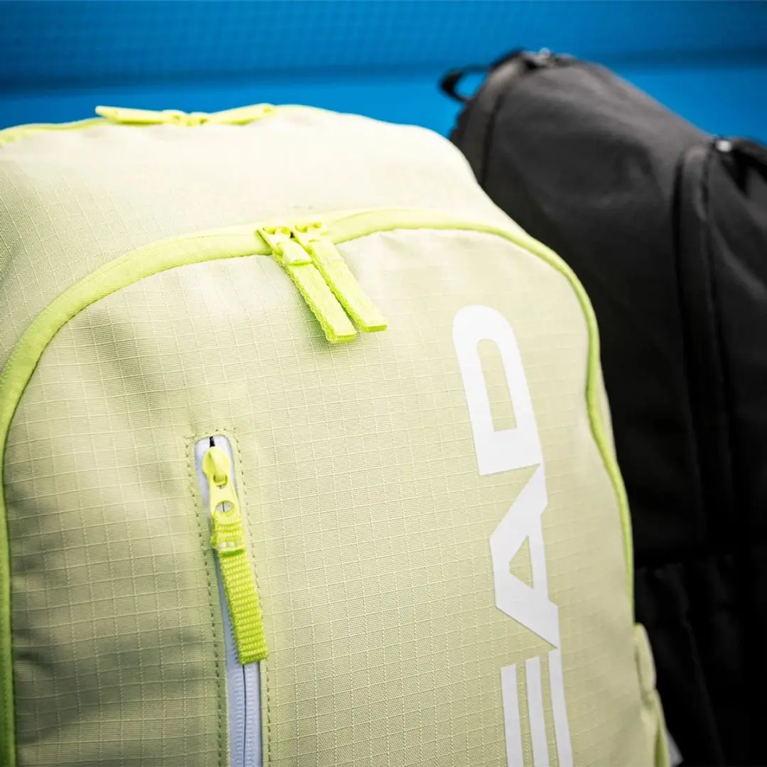 Head Base Rugtas 17L - Tennis/Padel - Groen/Geel - afbeelding 2 van 6