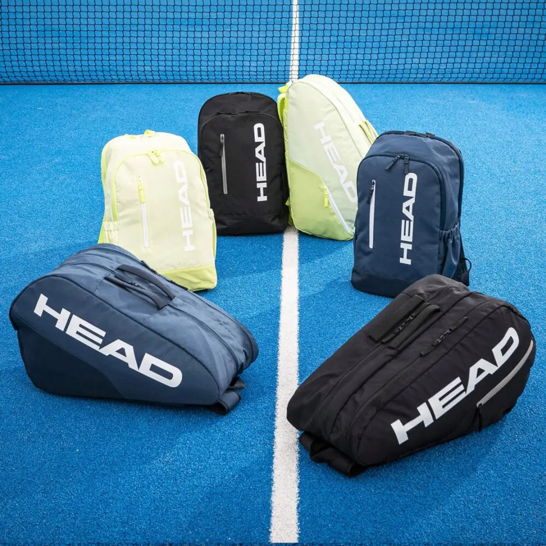 Head Base Rugtas 17L - Tennis/Padel - Groen/Geel - afbeelding 4 van 6