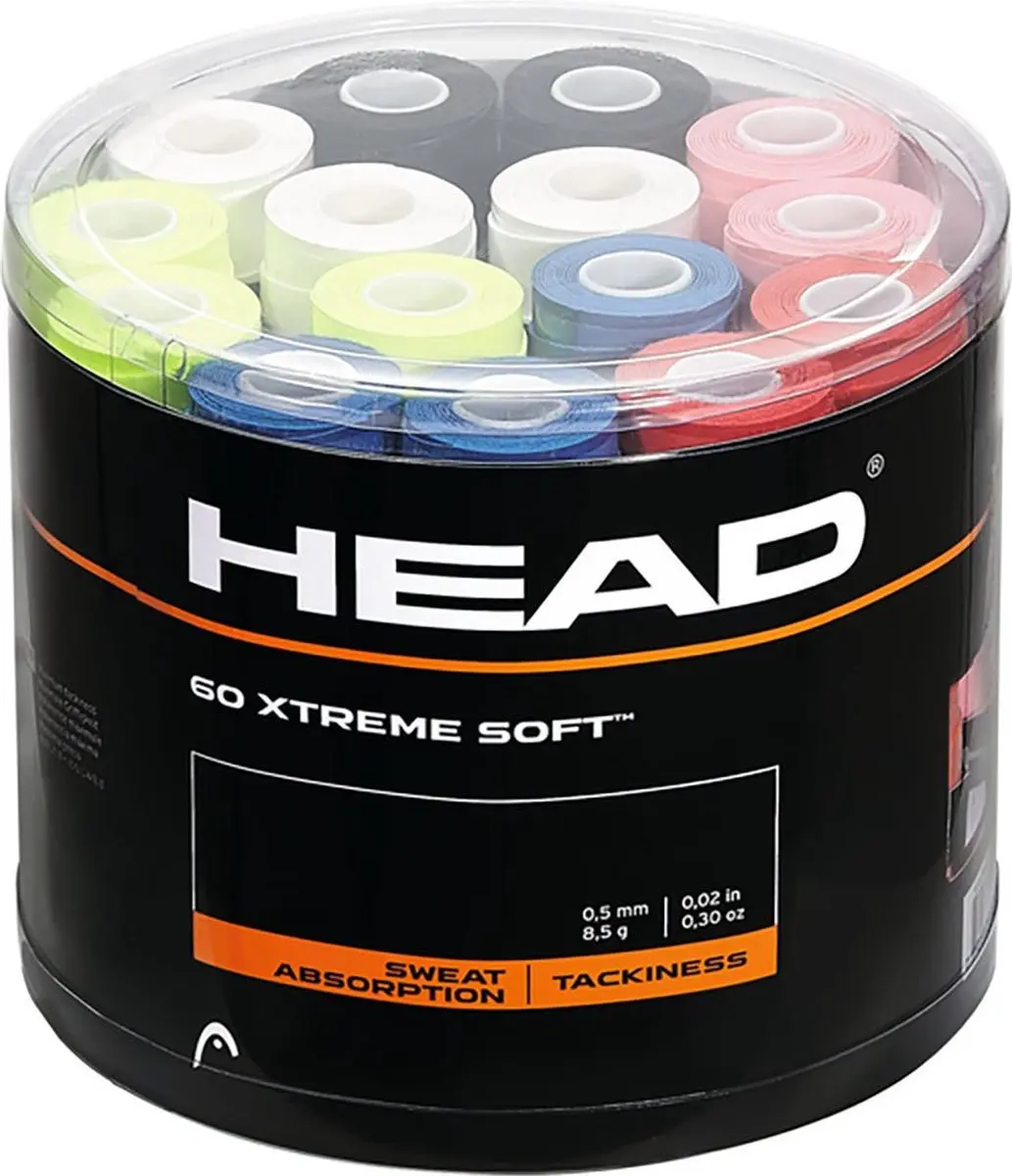 HEAD Overgrip Xtreme Soft Box 60 Stuks Multicolor