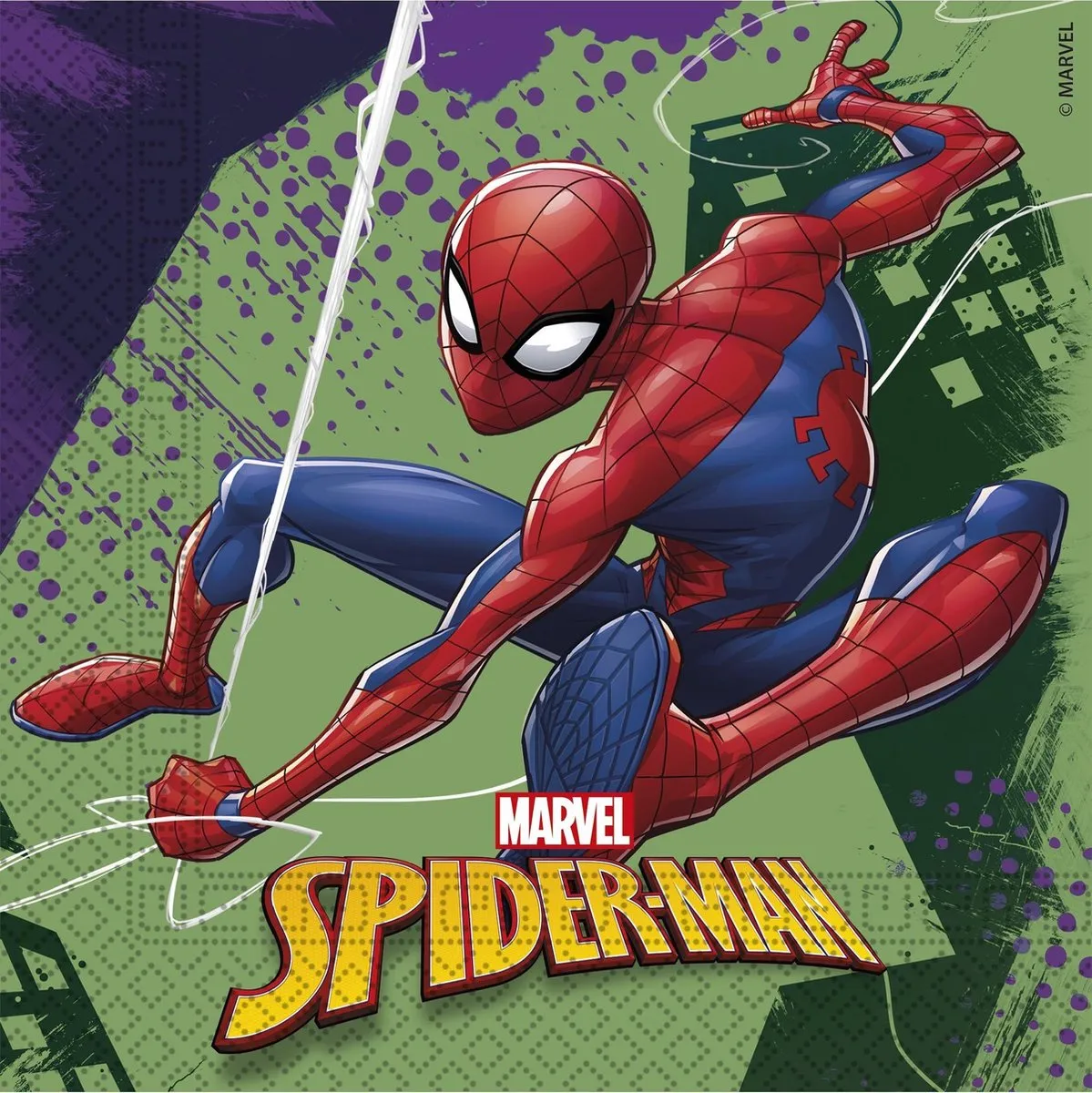 Marvel Spiderman Papieren Servetten