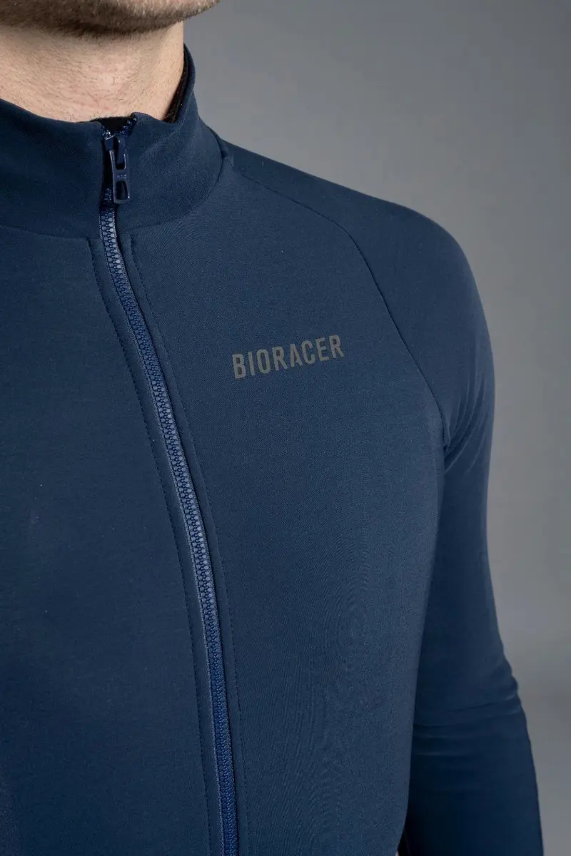 Bioracer Tempest Wielervest Heren - Misty Nautica - Winddicht & Thermisch - Maat L - afbeelding 3 van 6
