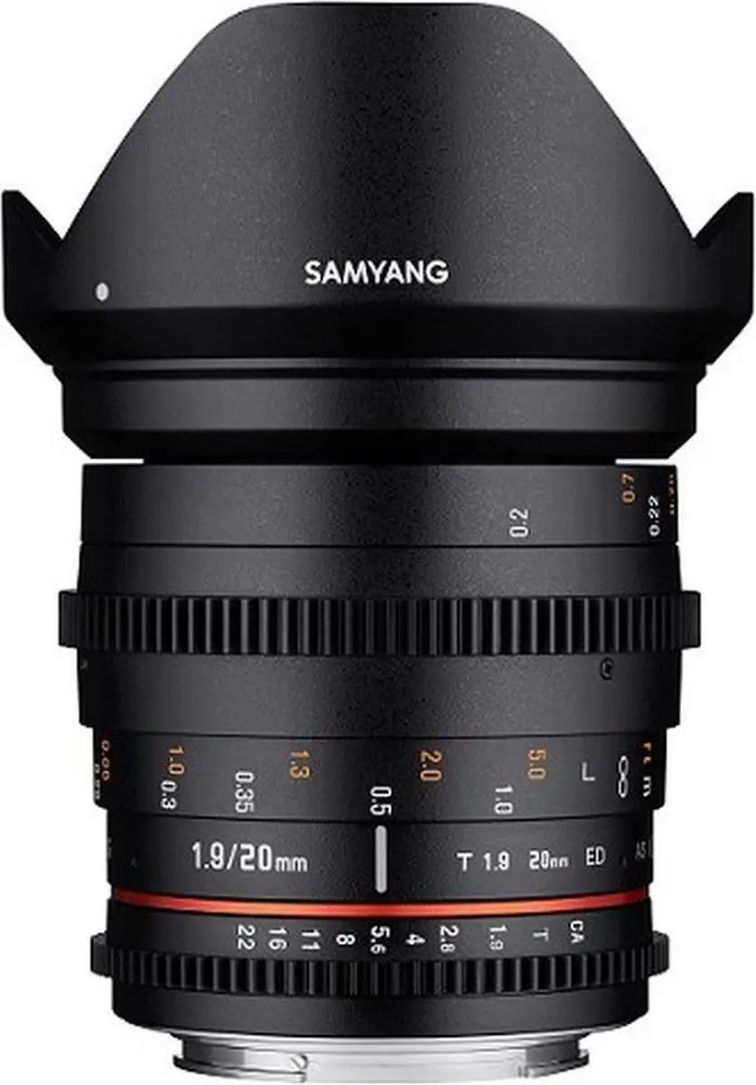 Samyang 20mm T1.9 VDSLR ED AS UMC Fuji X