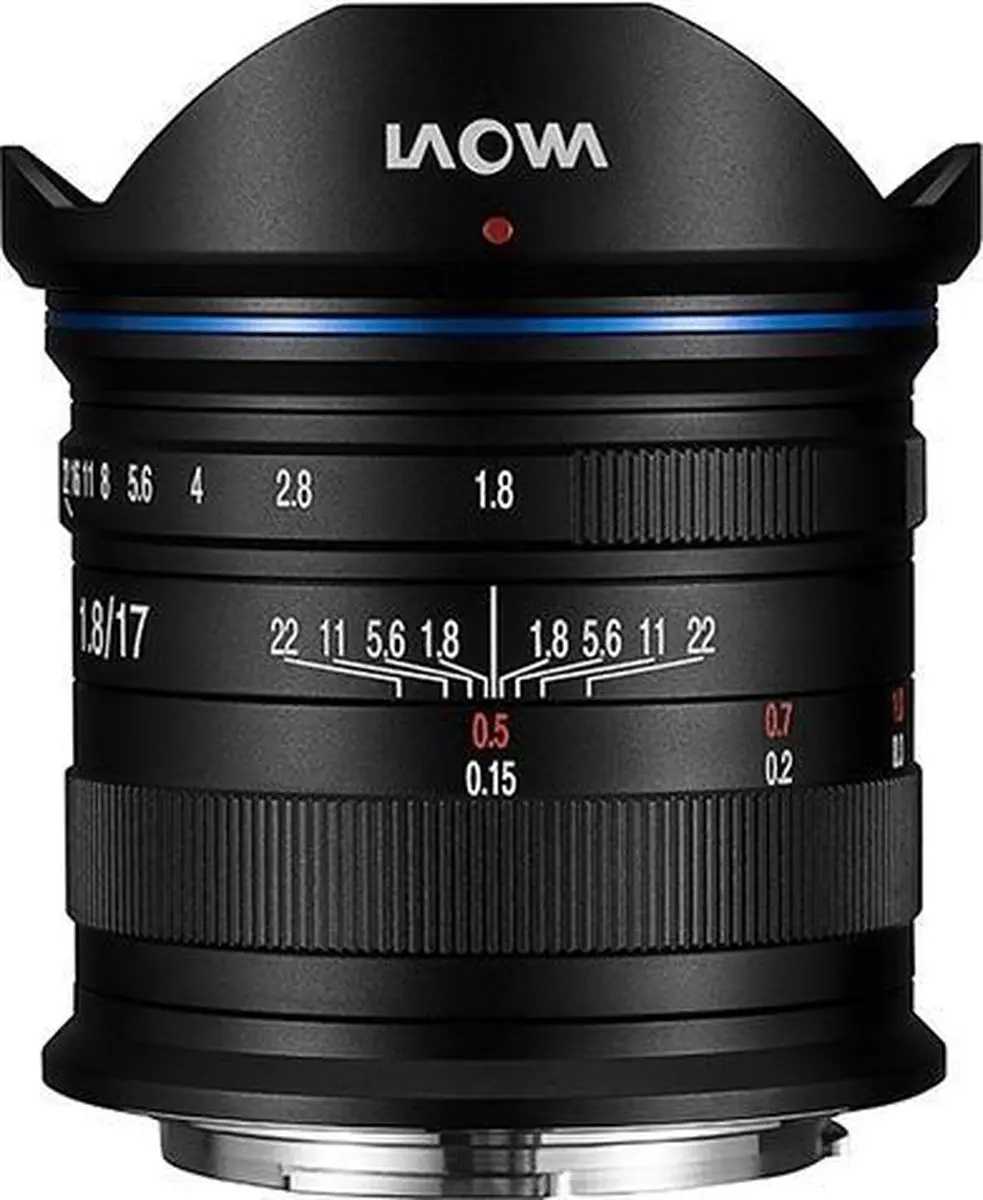Laowa 17mm f/1.8 MFT MILC Standaardlens Zwart