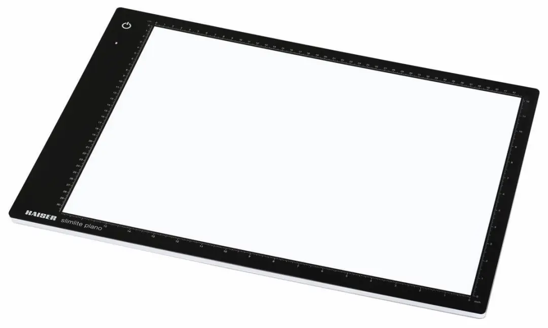 Kaiser Slimlite Plano LED Lightbox 31x42,8cm - Zwart - afbeelding 2 van 2