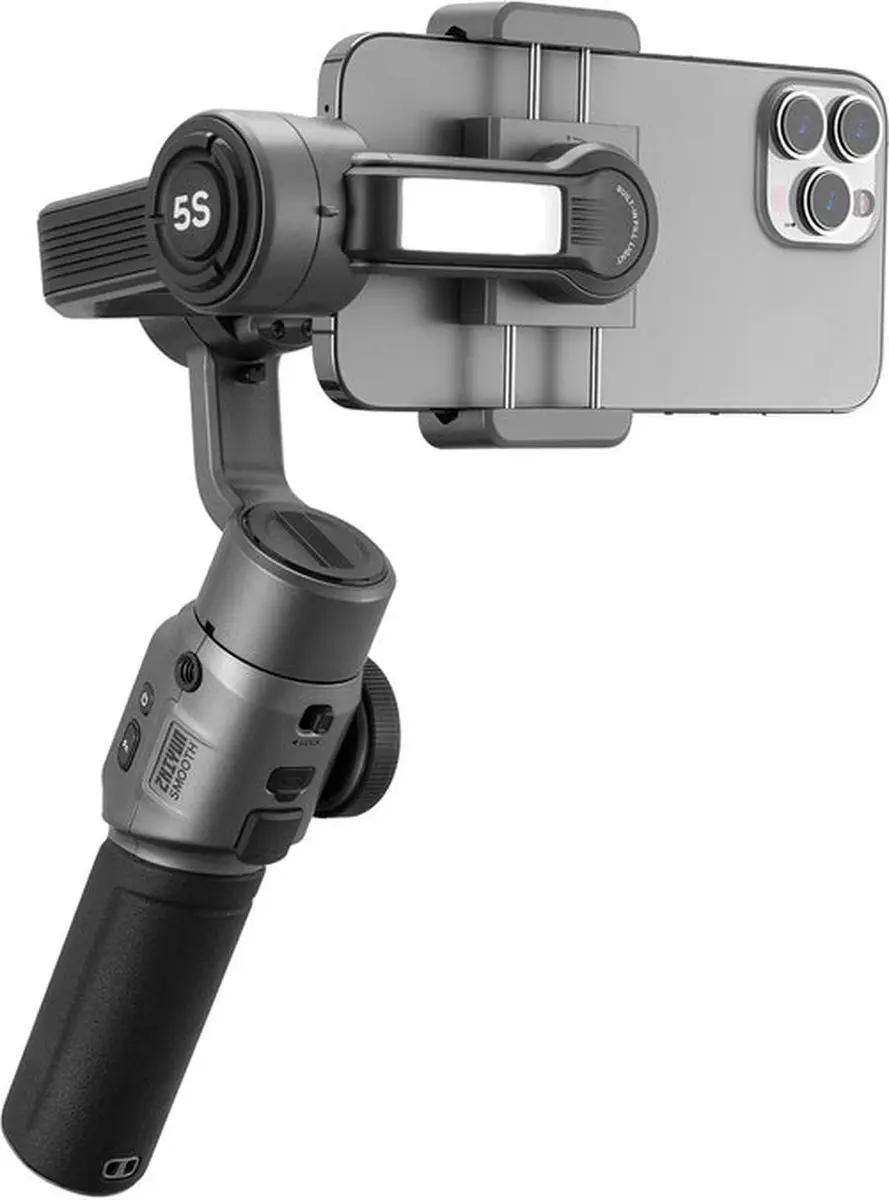 Zhiyun Smooth 5S Combo Gimbal - Smartphone - Grijs