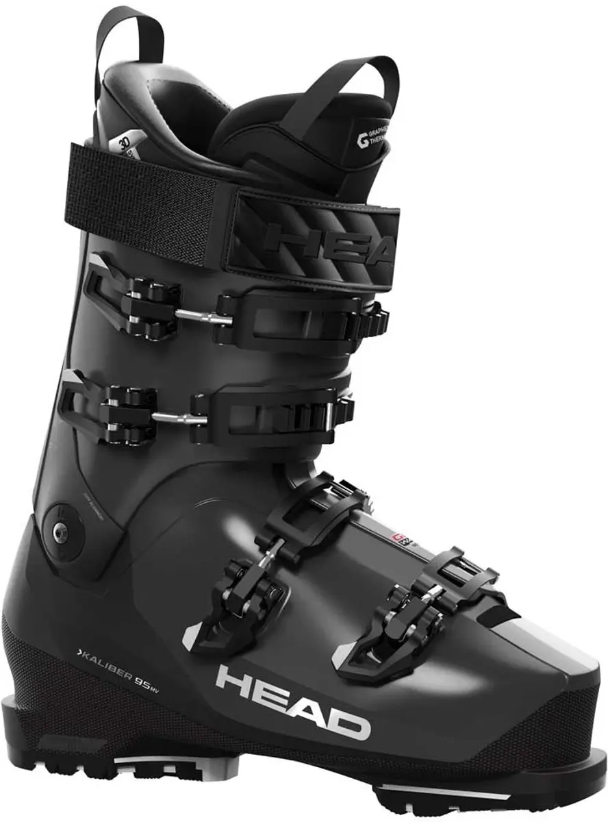 Head Kaliber 95 Mv Gw Alpineskischoenen Voor Dames Zwart 25.5 Vrouw