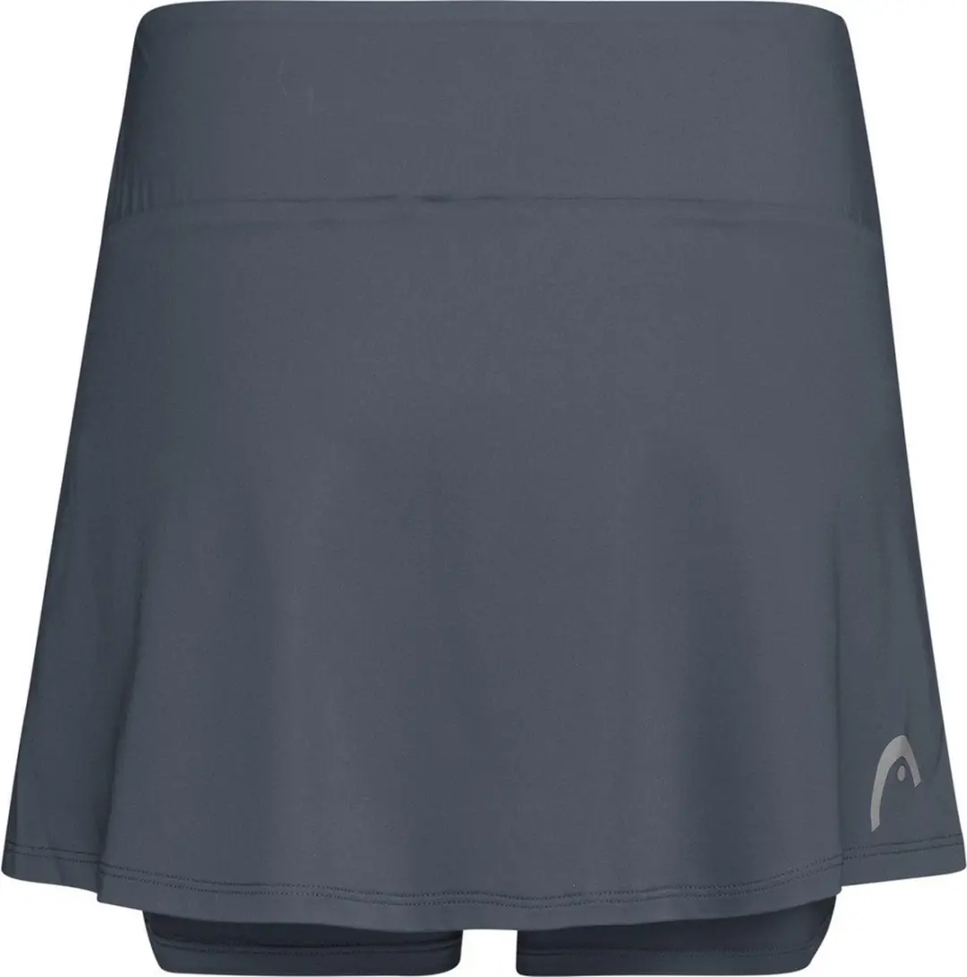 Head Women Club Tennisrok - Grijs - XL
