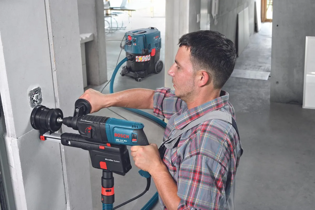 Bosch Professional GAS 35 M AFC Stofzuiger - 1380W - Blauw