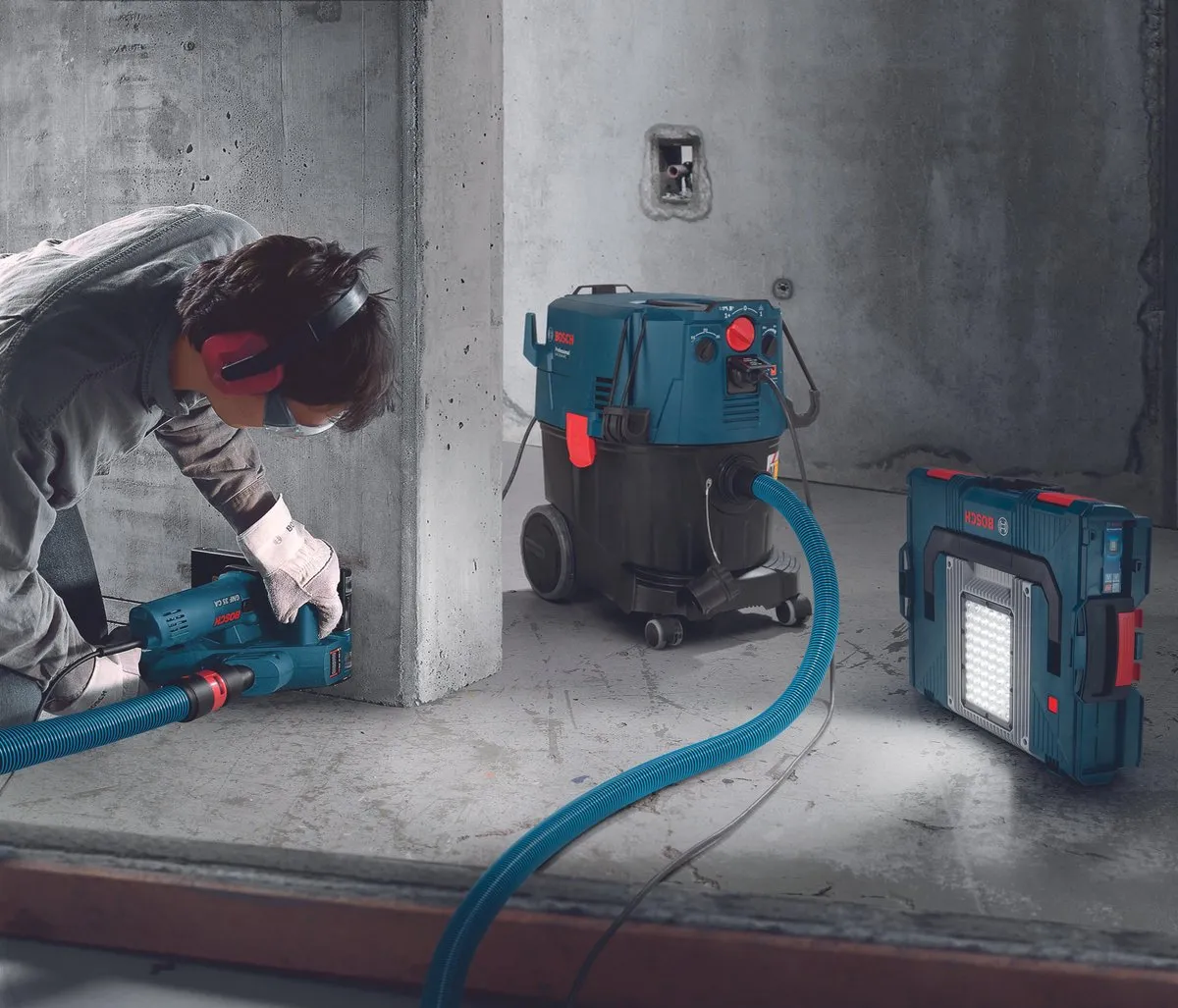 Bosch Professional GAS 35 M AFC Stofzuiger - 1380W - Blauw