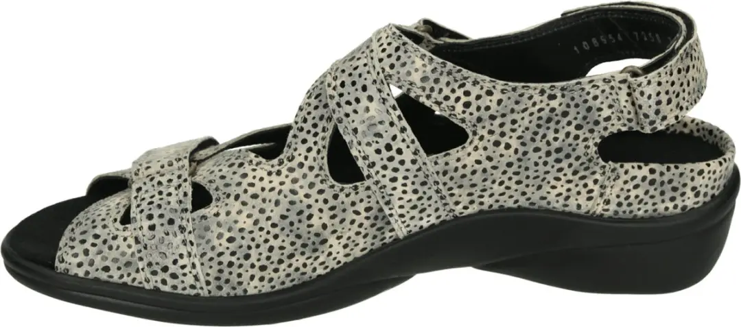 Durea 7258 G Platte Sandalen - Bruin - 38