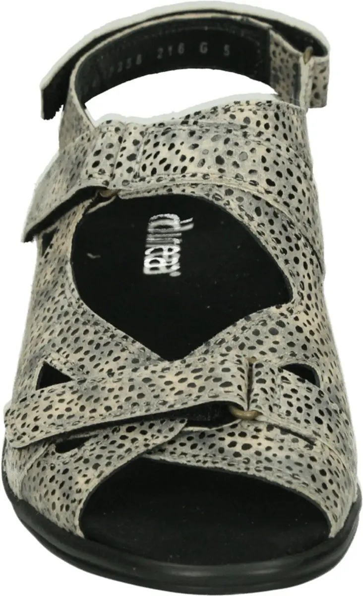 Durea 7258 G Platte Sandalen - Bruin - 38