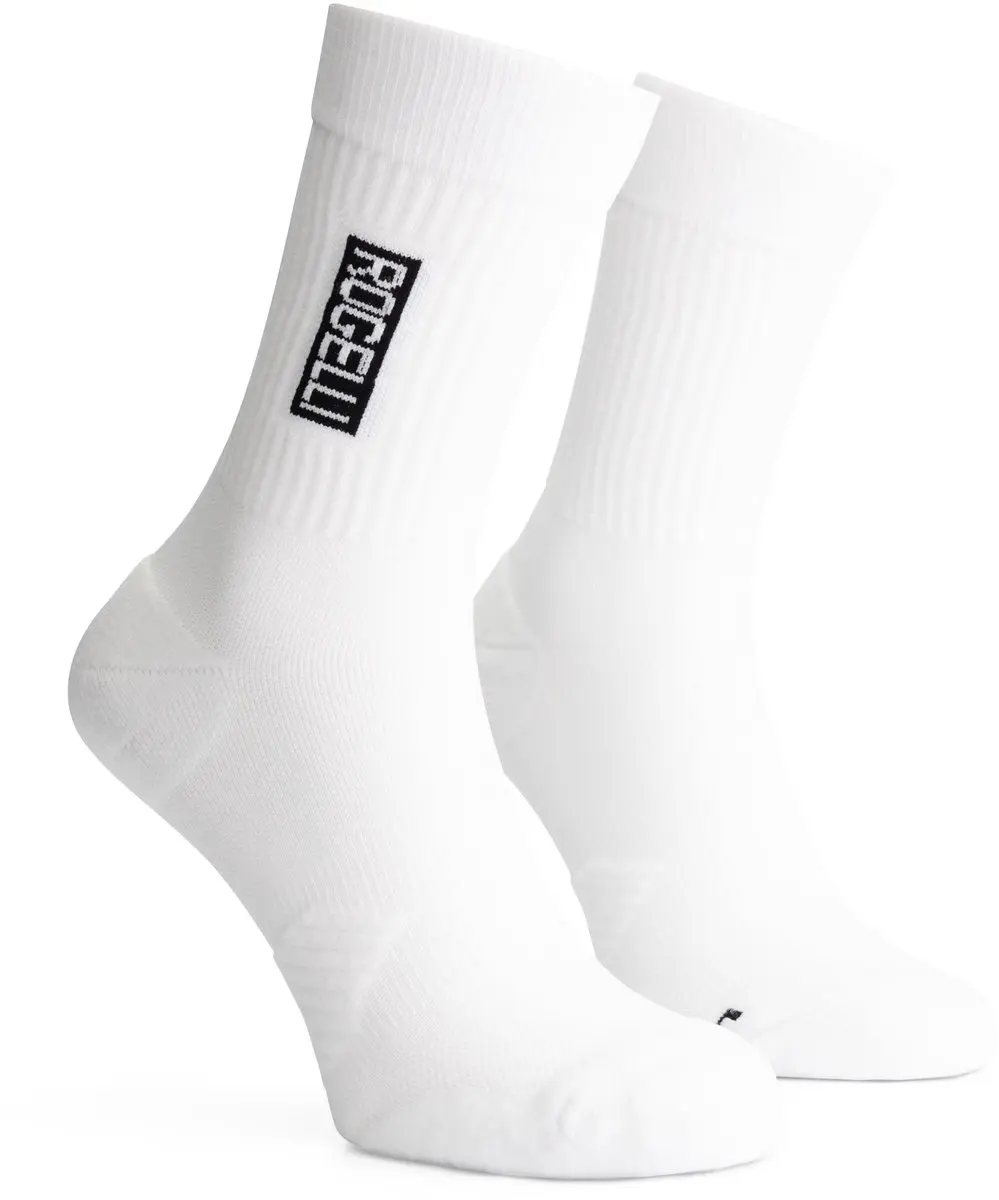 Rogelli Distance Hardloopsokken 2-pack - Wit - Maat 40-43