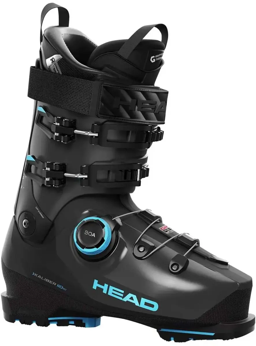 Head Kaliber 110 Mv Gw Boa Alpine Skischoenen Zwart 29.5 Man,Vrouw