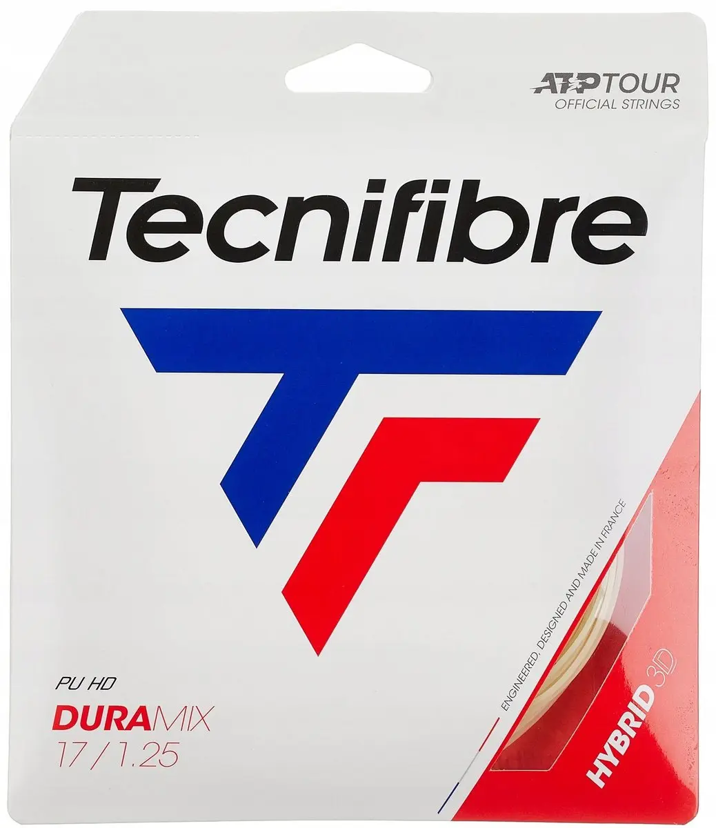 Tecnifibre Duramix H.D. 1.35mm Tennissnaar Natuurlijk 12m