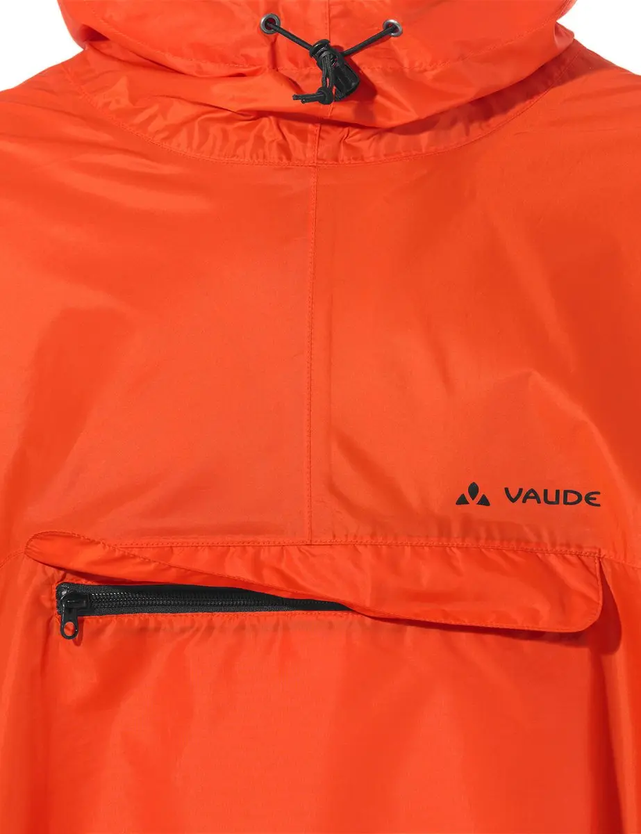 Vaude Wandelrugzak Poncho II - Regenponcho Unisex - Orange