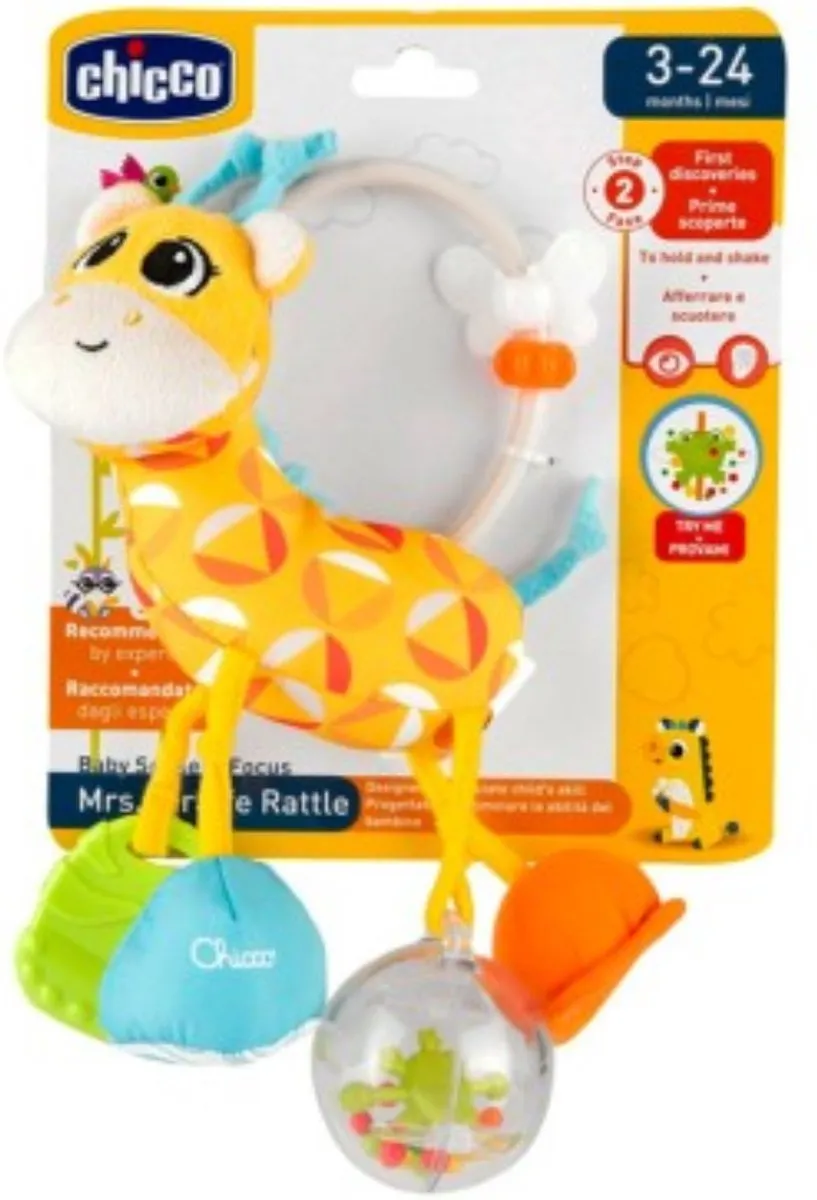 Chicco Rammelaar Stap 2 Mrs. Giraffe