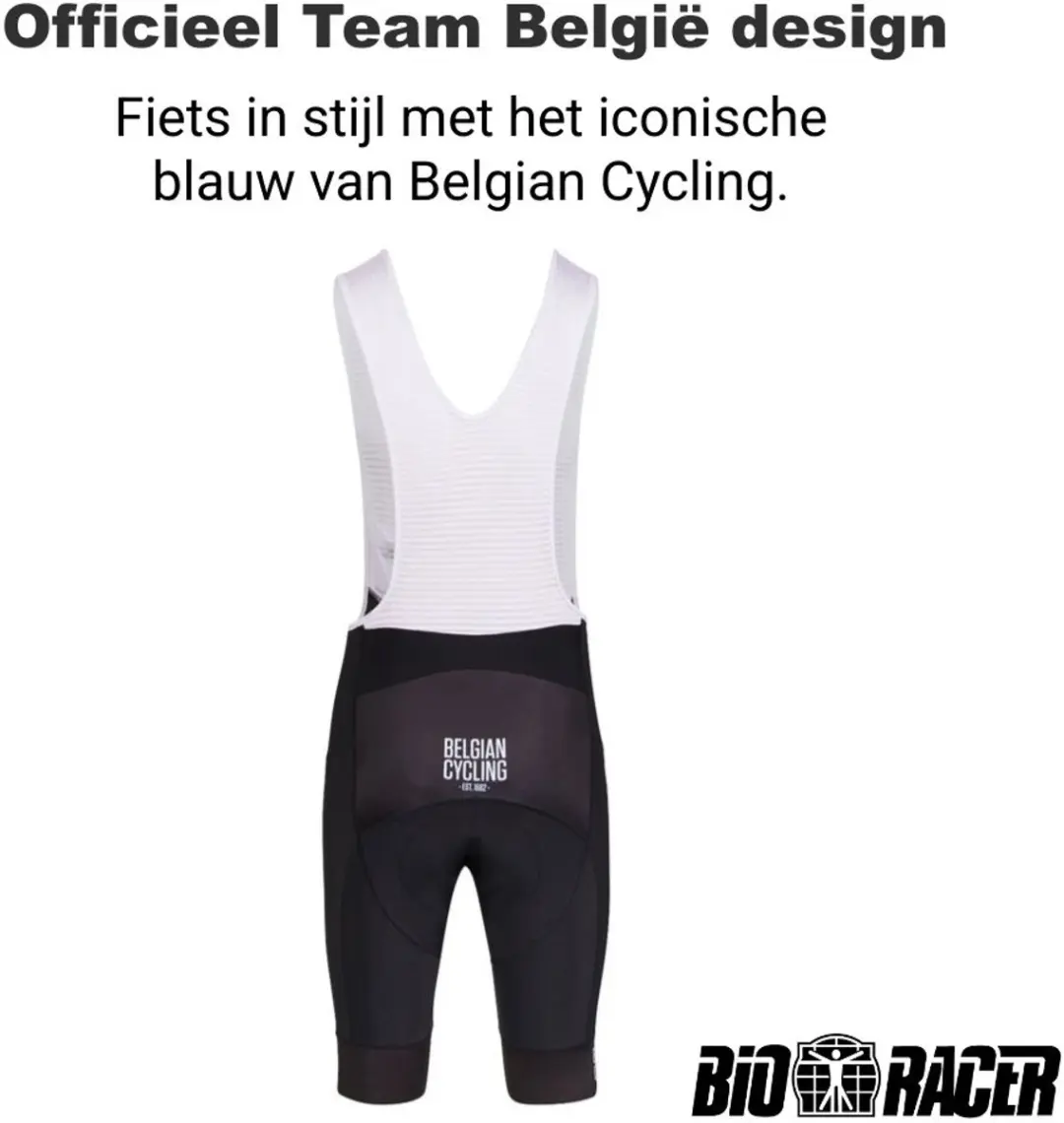 Bioracer Team België 2023 Icon Fietsbroek Heren - XXL