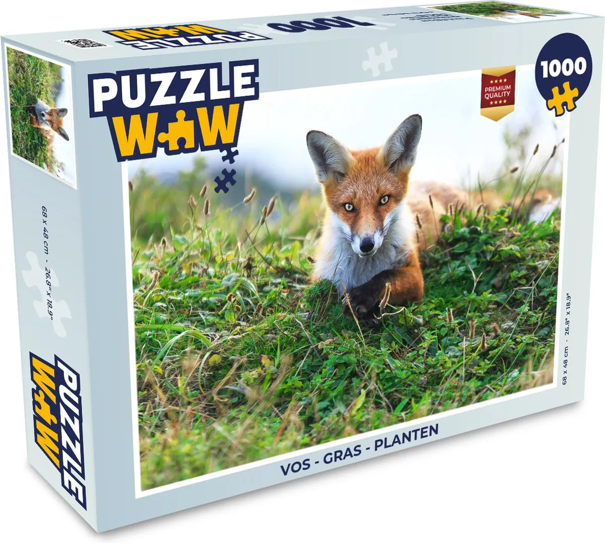 PuzzleWow Legpuzzel 1000 Stuks - Multicolor
