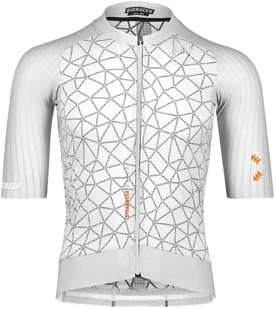 Bioracer Speedwear Graphene Wielertrui - L - Cool Grey
