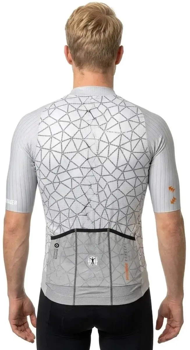 Bioracer Speedwear Graphene Wielertrui - L - Cool Grey