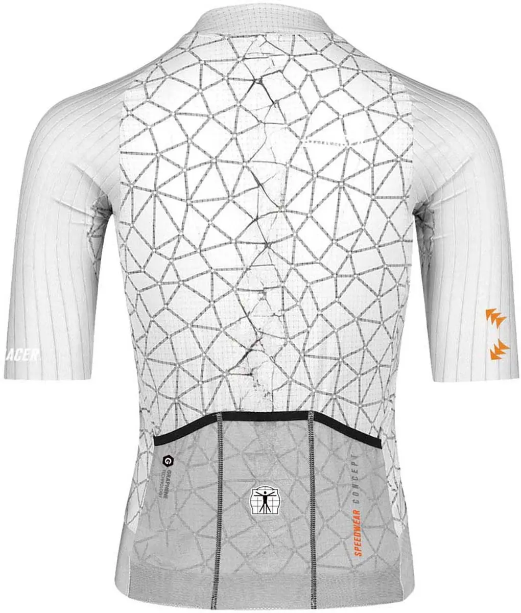 Bioracer Speedwear Graphene Wielertrui - L - Cool Grey