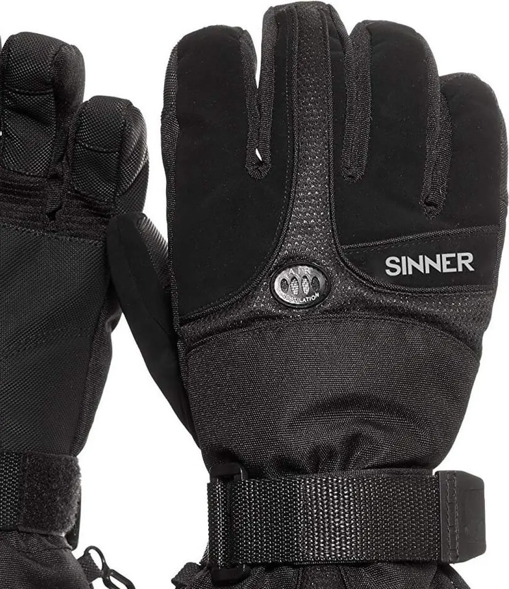 SINNER Everest Handschoenen - Maat 8 - Zwart - afbeelding 5 van 6