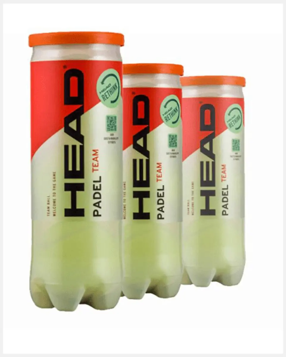 Head Padelballen - 9 Stuks - Geel